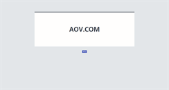 Desktop Screenshot of aov.com
